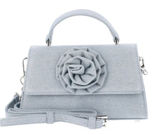Load image into Gallery viewer, Madden NYC Women's Rosette Top Handle Handbag