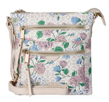 Load image into Gallery viewer, Time and Tru Women's Norah Crossbody Shoulder Bag, Floral