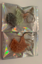 Load image into Gallery viewer, freshies, various colors including pink, gray, white, brown hanging cord