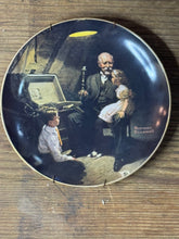 Load image into Gallery viewer, Norman Rockwell “Grandpa’s Treasure Chest” Knowles Collector Plate – Fine China
