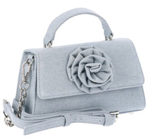 Load image into Gallery viewer, Madden NYC Women&#39;s Rosette Top Handle Handbag
