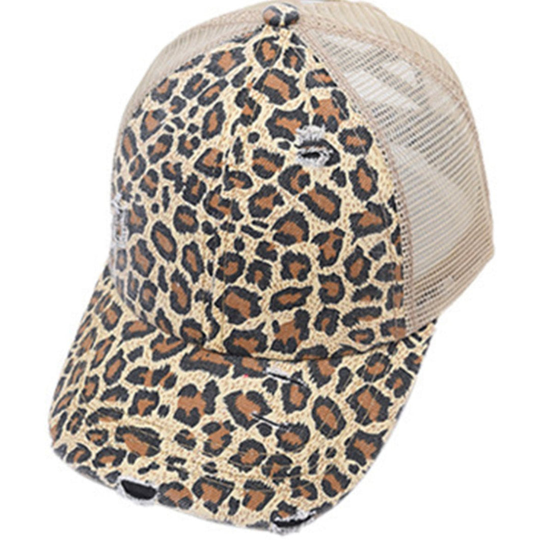 Leopard Print Trucker Hat